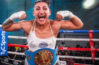 Capricho Romero pelea por el título eyectar al boxeo femenino a lo máximo de su historia