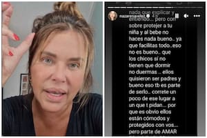 Nazarena Vélez fue criticada por un detalle en su rol de abuela y estalló en las redes