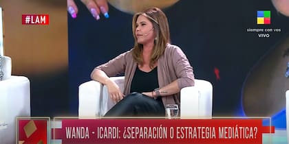 Nazarena Vélez habló en LAM sobre su tormentosa relación con Hernán Caire