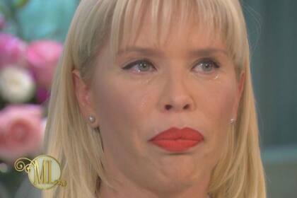 Nazarena Vélez, quebrada en la mesa de Mirtha