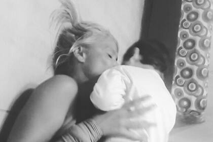 Nazarena y el especial reencuentro con su pequeño Thiago