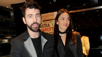 Nazareno Casero se dejó ver con su ex