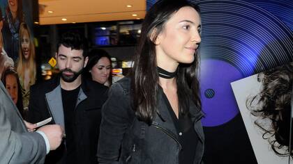 Nazareno Casero se dejó ver con su ex