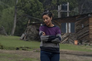 La joven que luchó cuerpo a cuerpo contra el fuego para salvar su casa en Cholila