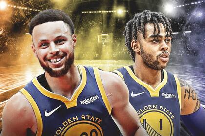 Curry y D´Angelo Russell, la apuesta de Warriors