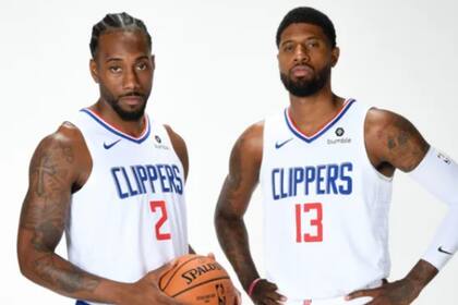Kawhi Leonar y Paul George, de los Clippers