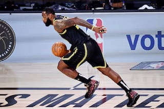 NBA. El inédito registro de LeBron en finales, con Lakers ya cerca del anillo