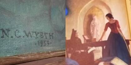 NC Wyeth fue un ilustrador que falleció en 1945 (Foto: Captura de pantalla YouTube: 12 News Now)