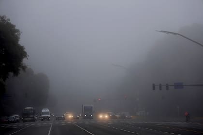 El AMBA amaneció bajo la niebla