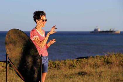 Necochea: intervención en las dunas del proyecto Intemperie