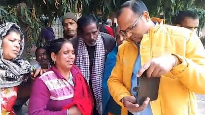 Neetu Kumari rompió a llorar cuando Naresh Paras la puso en una videollamada con Bablu