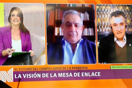 Según destacó Carlos Achetoni (derecha), la baja en las retenciones son una materia pendiente para la Mesa de Enlace
