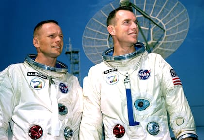 Neil Armstrong y David Scott