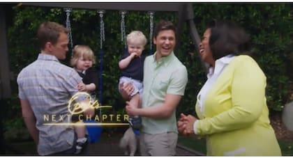 Neil Patrick Harris y David Burtka en entrevista con Oprah (YT/Oprah's Next Chapter)