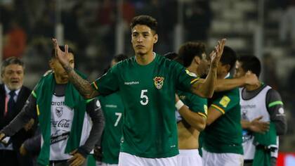 Nelson Cabrera el jugador de Bolivia mal incluido en la planilla de los partidos con Chile y Perú