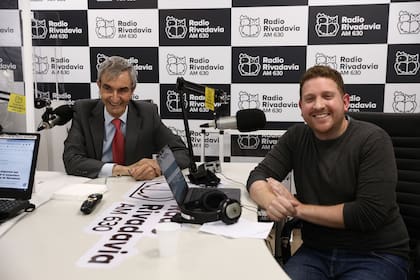 Nelson Castro y Jonatan Viale en Radio Rivadavia