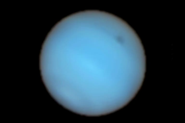 Space: The mysterious dark spot first discovered on the planet Neptune