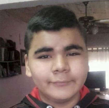 Néstor Daniel Olivera, Berisso: está desaparecido desde el 13 de septiembre pasado. Tiene 13 años