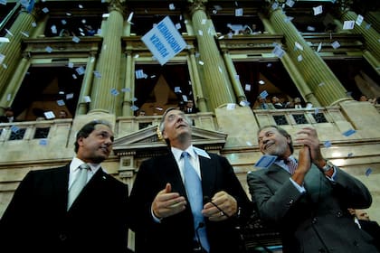 Néstor Kirchner inaugura las sesiones legislativas el 1º de marzo de 2007