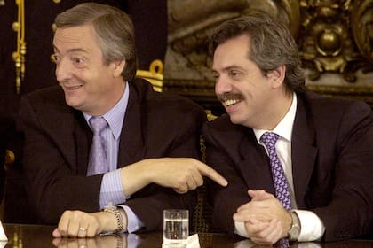 Néstor Kirchner y Alberto Fernández