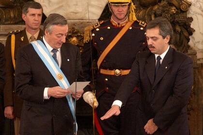 Néstor Kirchner y Alberto Fernández