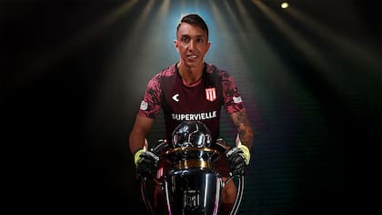 Néstor Muslera Micol, arquero de Estudiantes de La Plata.