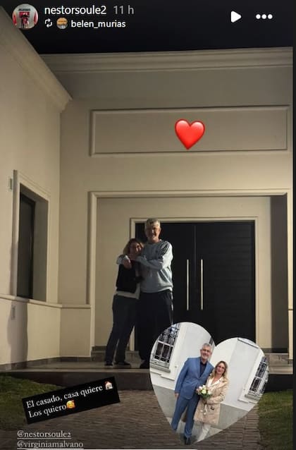 Néstor Soulé, papá del futbolista, agradeció por el gesto de su hijo