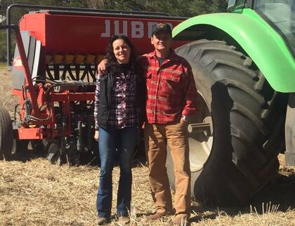 Néstor y Lila Serenelli viajaron a Escocia para capacitarse