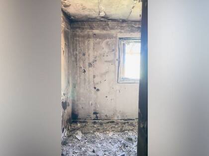 Neta y su novio Santiago fueron atacados en este apartamento