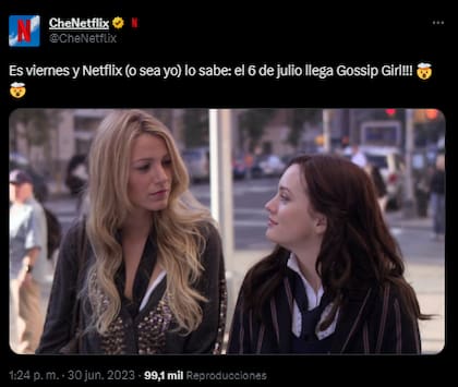 Netflix anunció que el 6 de julio regresa Gossip Girl a la plataforma