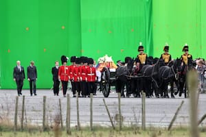 Así fue la filmación del funeral de Lady Di que se verá en The Crown