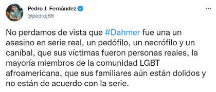 Netflix retiró el tag LGTB de la miniserie.