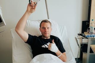 El arquero de Alemania fue a esquiar "para despejarse"... y se fracturó