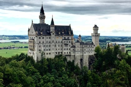 Neuschwanstein, un paseo cercano a Múnich.