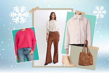 Neutros y un acento de color: la clave para ponerle chispa al invierno.