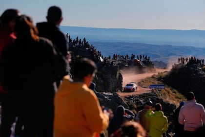 Neuville en acción, rodeado del fervor cordobés por el Rally