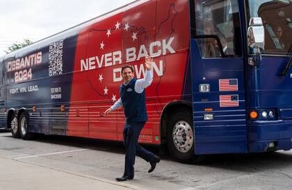 Never Back Down, el comité de acción política que apoya la precandidatura del republicano Ron DeSantis en las elecciones presidenciales de Estados Unidos en 2024