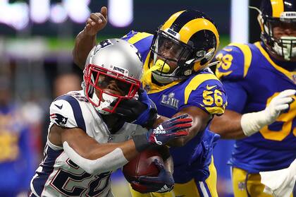 New England Patriots y Los Angeles Rams definen al campeón del Super Bowl 2019