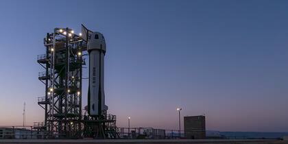 New Shepard es la nave que llevará a las astronautas al espacio