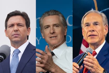 Newsom apuntó especialmente contra DeSantis y Abbott al presentar los datos de California