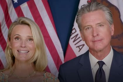 Newsom compartió un mensaje por el Mes de la Herencia Latina junto a la primera pareja de California, Jennifer Siebel Newsom