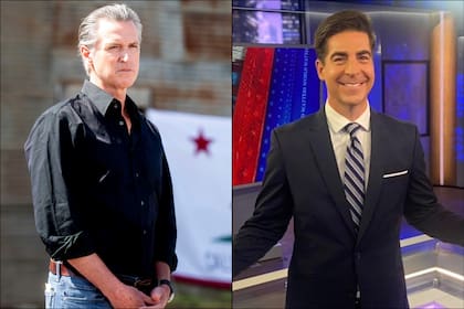 Newsom pidió una retractación formal luego de que Jesse Watters, de Fox News, afirmara que mintió sobre una conversación con Trump vinculada al despliegue de tropas