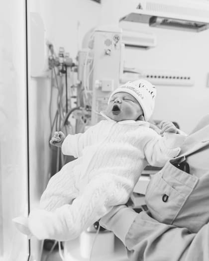 Neymar fue padre por tercera vez y presentó a Helena (Foto: Instagram @neymarjr)