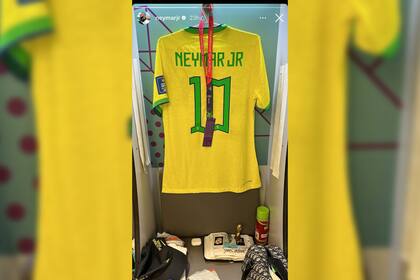 Neymar se despidió de Qatar (Captura Instagram @Neymar Jr)