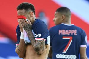 PSG, desbordado: expulsaron a Neymar, cayó ante Lille y perdió la punta