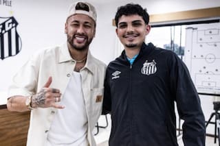 Superó un cáncer, Neymar fue una parte importante de ese proceso y 13 años después se reencontraron