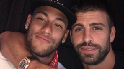 Neymar y Piqué