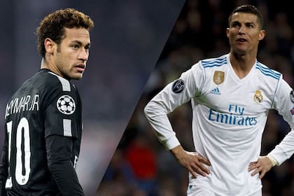 Neymar y Cristiano Ronaldo se verán las caras en los octavos de final de la Champions League