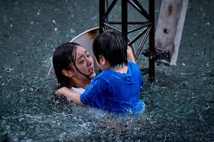 Ni bien desembarcó en Netflix, El gran diluvio no tardó en acaparar la atención de los suscriptores (Foto: Netflix)