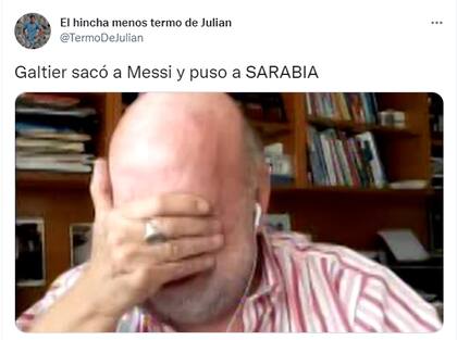 Ni Horacio Pagani podía creer la salida de Messi (Foto: Captura de Twitter)
